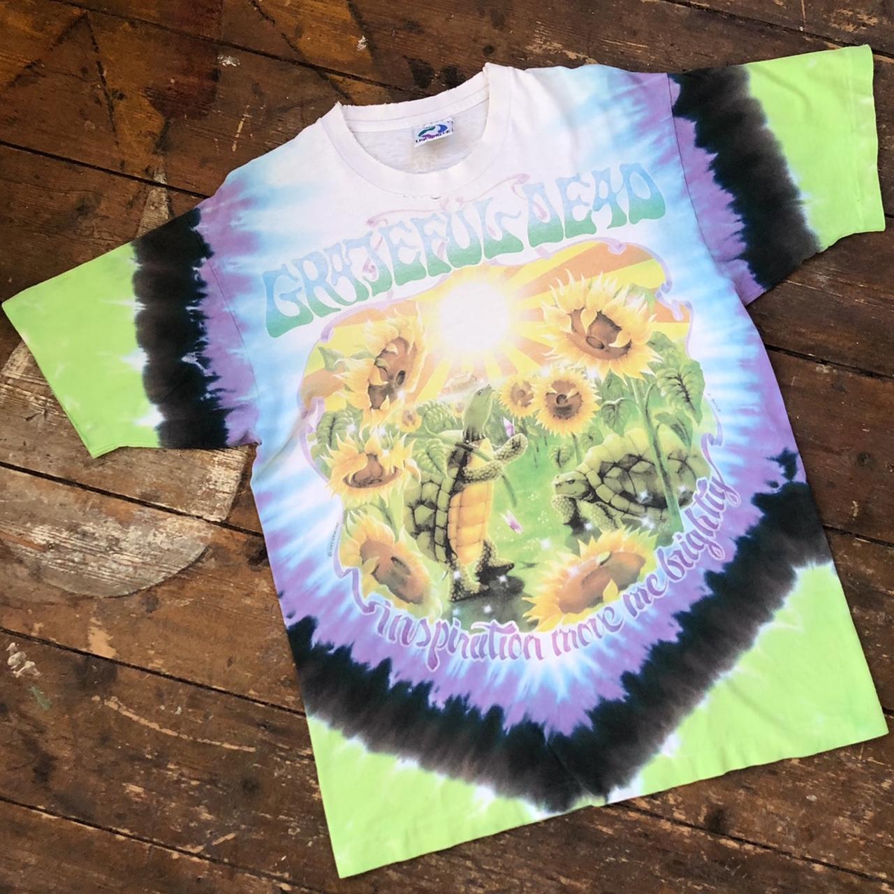 Real Vintage 1995 Grateful Dead Dancing Bears Spiral - Depop