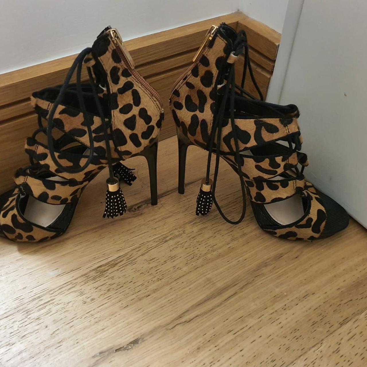 Brand New CARVELA KURT GEIGER HIGH HEELS FUR Depop
