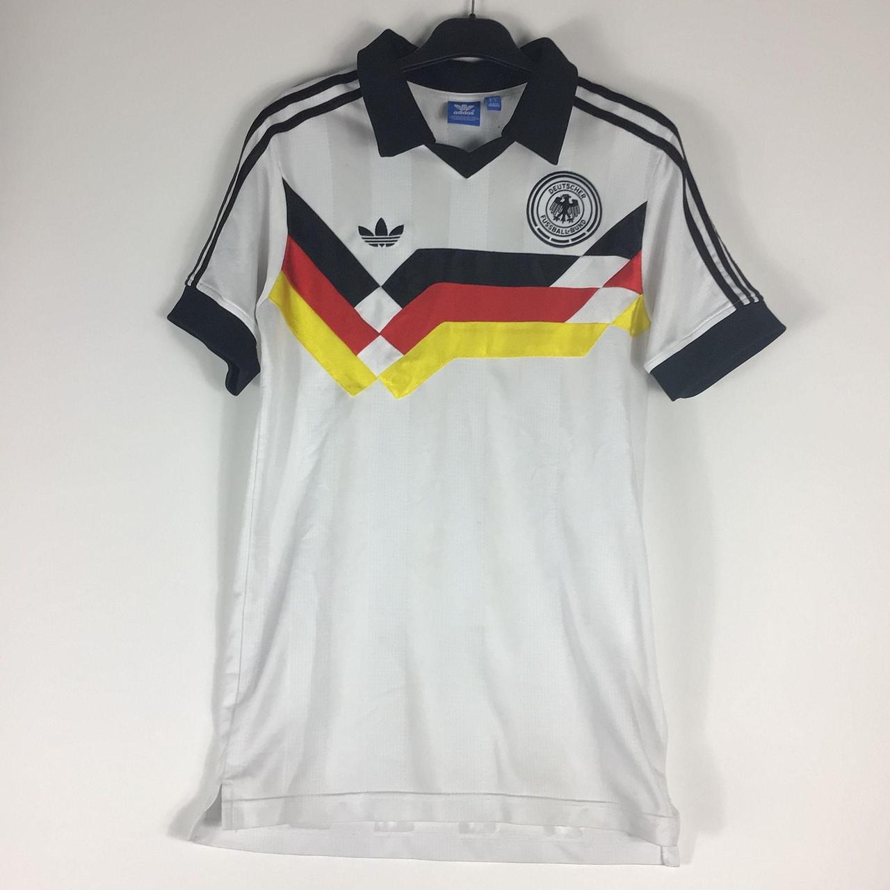 Germany 1990 Inspired Home Football Shirt | Men's... - Depop