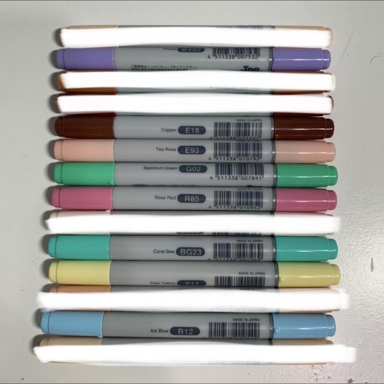 💕STATIONARY💕 Copic Markers 12-Piece Sketch - Depop