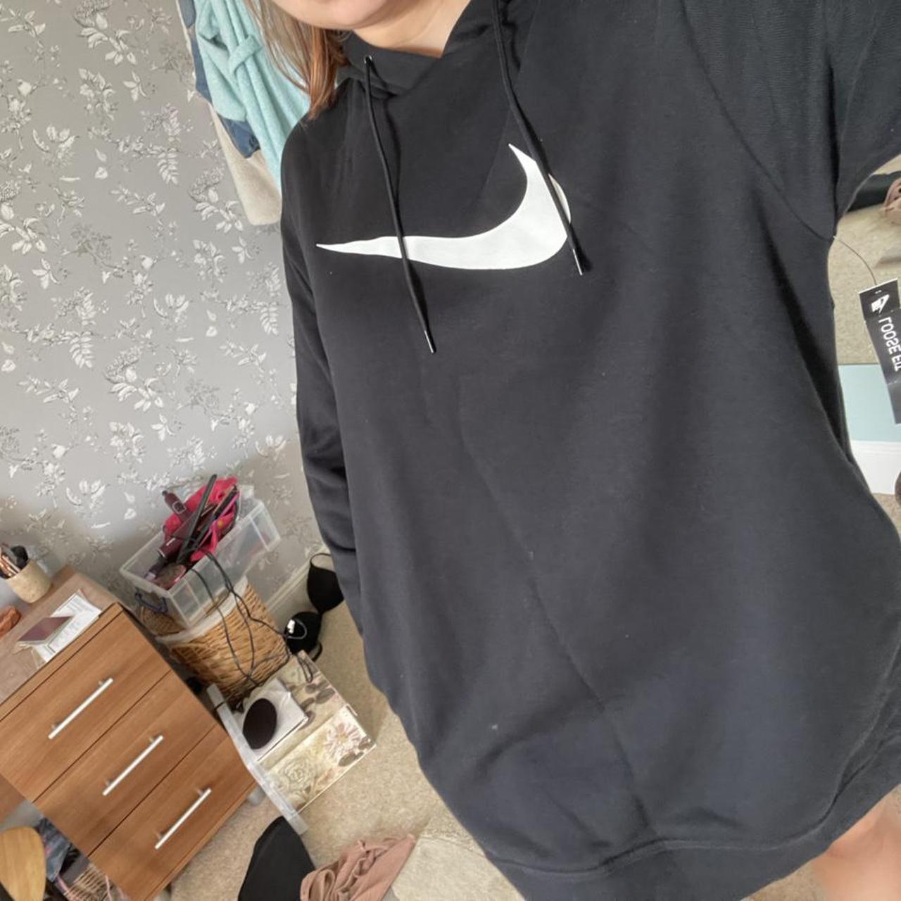 nike swoosh hoodie dress