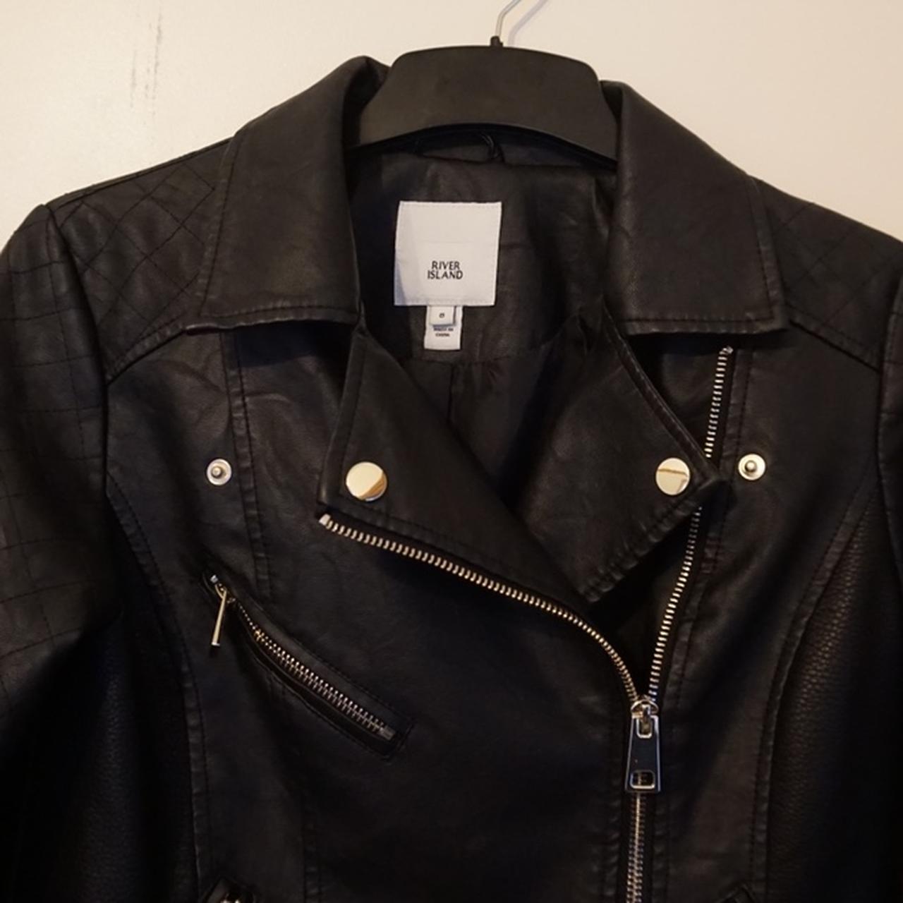 River Island Women's Black Jacket | Depop