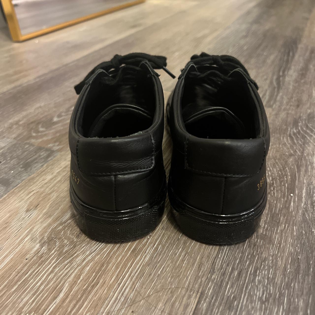 Common Projects Women's Black Trainers (4)