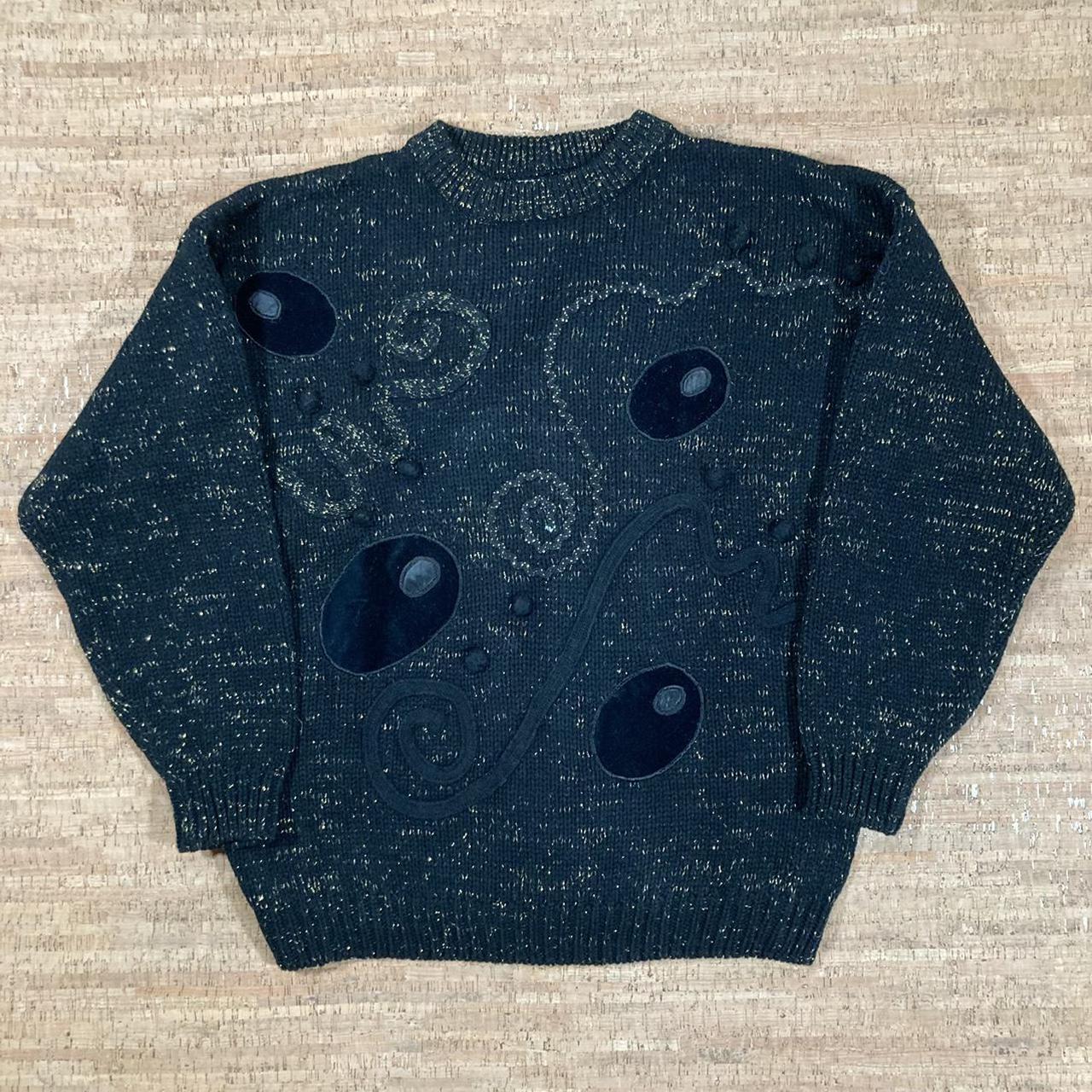 Product Image 1 - Vintage retro funky black knit