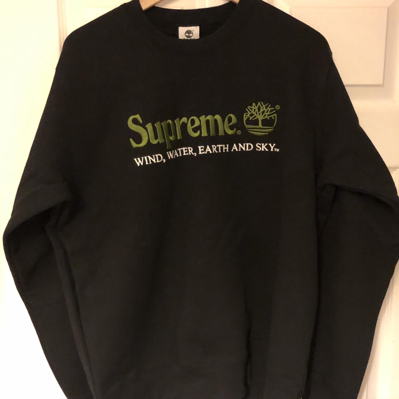 Supreme timberland jumper hot sale