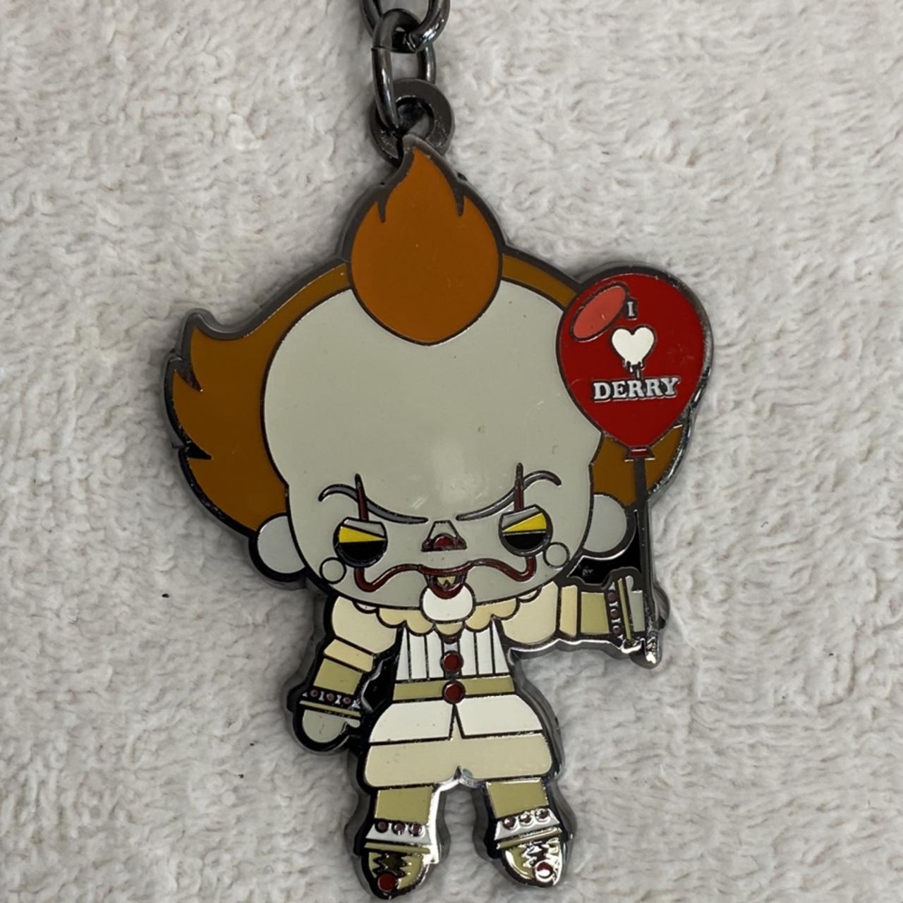 Loungefly IT Pennywise Ballon 2.5” Enamel Keychain... - Depop