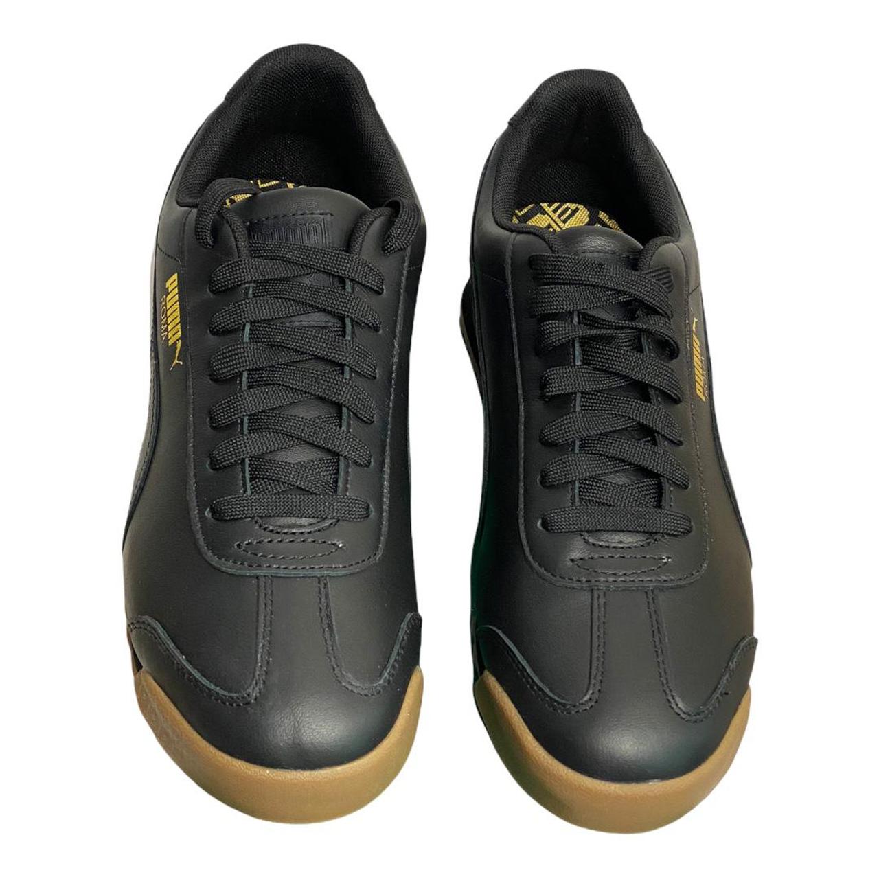 puma roma all black