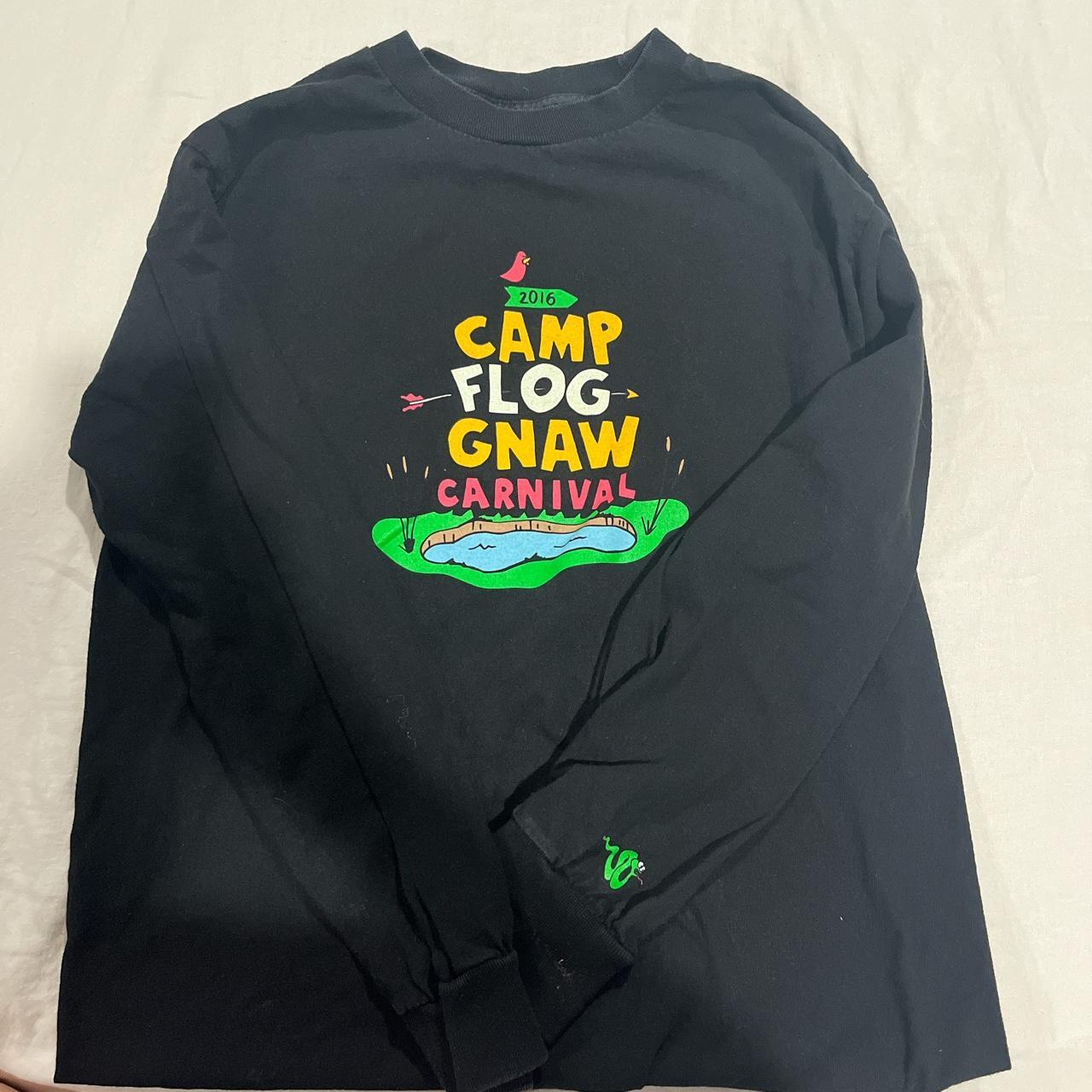 Camp Flog Gnaw tshirt • size small • worn only... Depop