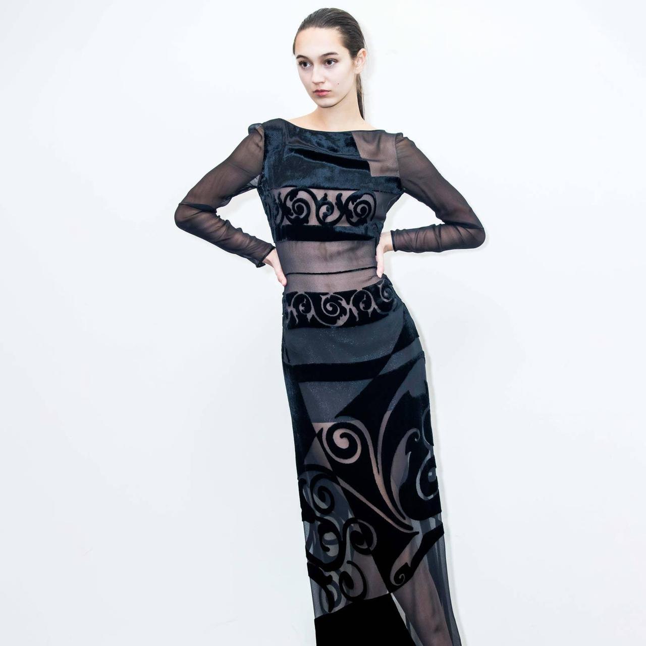 🖤 90s Galanos Cutout Gown 🖤 Stunning full length... - Depop
