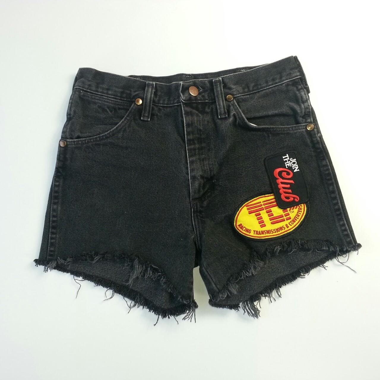 Vintage High Waist Denim Cut Off Shorts W Depop