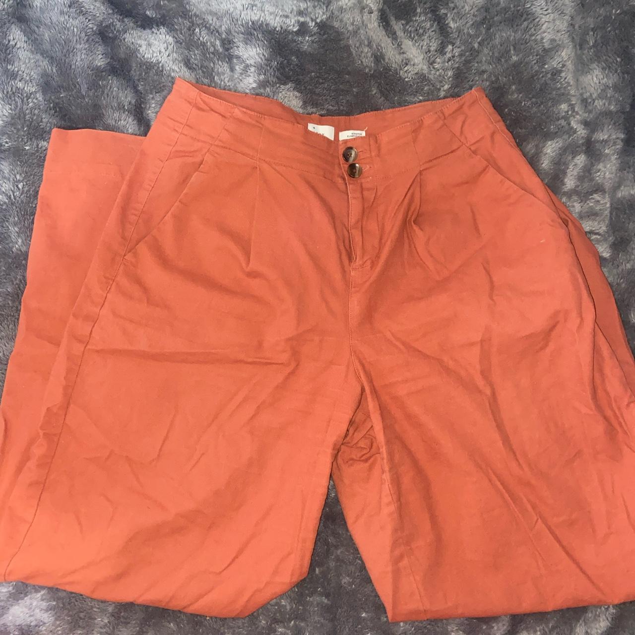 A New Day Burnt Orange Pants Size: 6 (fits someone - Depop