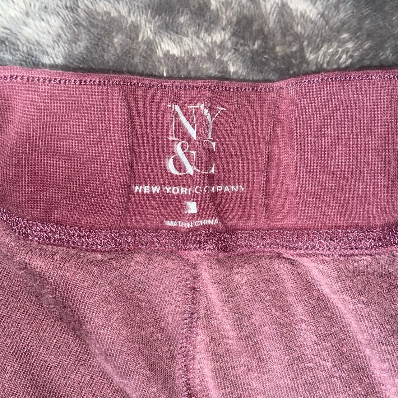 New York & Company Women's Purple Joggerstracksuits Depop