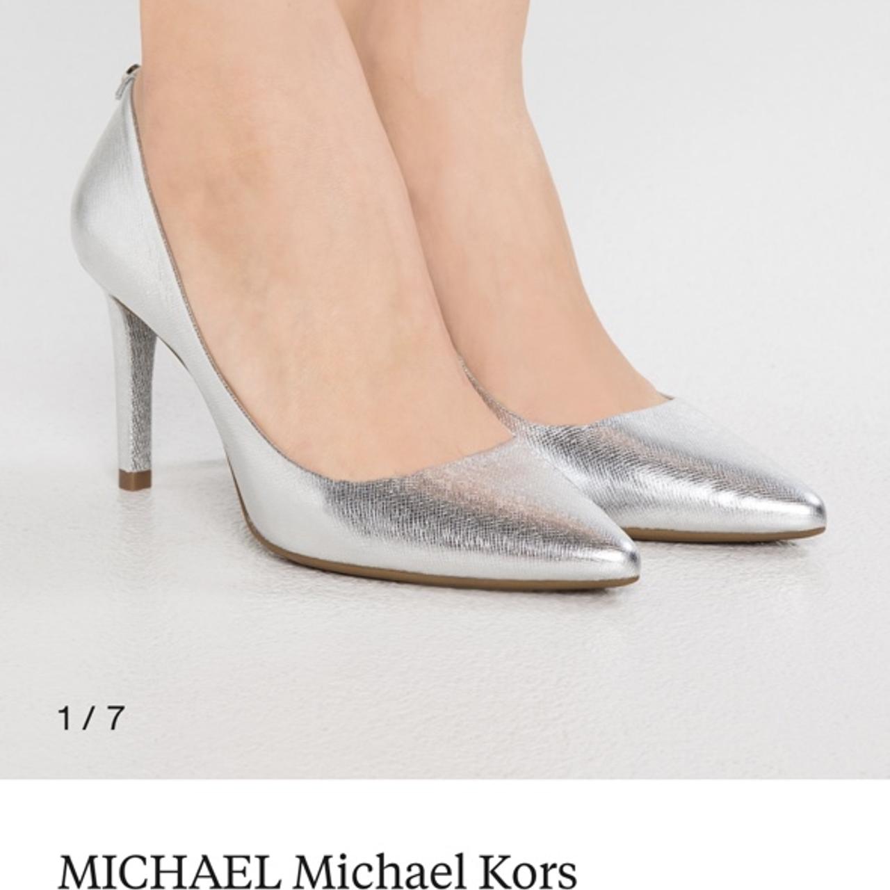 Cinderella shoes Stunning silver Michael Kors