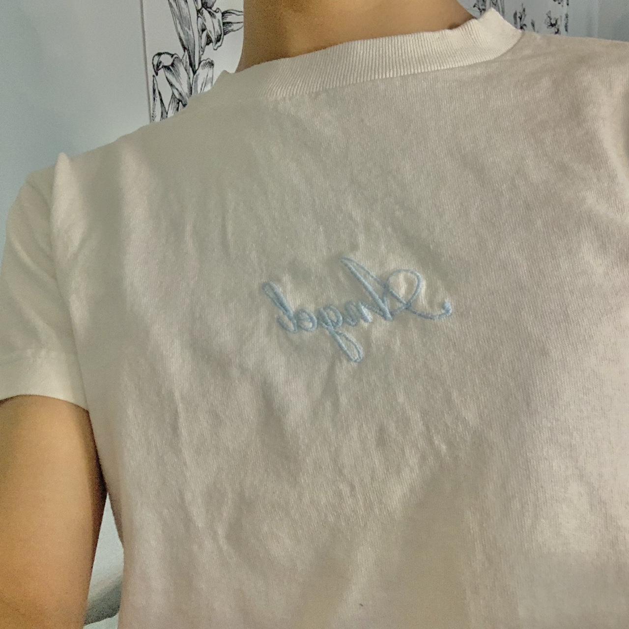 Brandy Melville Angel Shirt 👼👼👼👼👼👼👼👼👼👼 The Blue... Depop