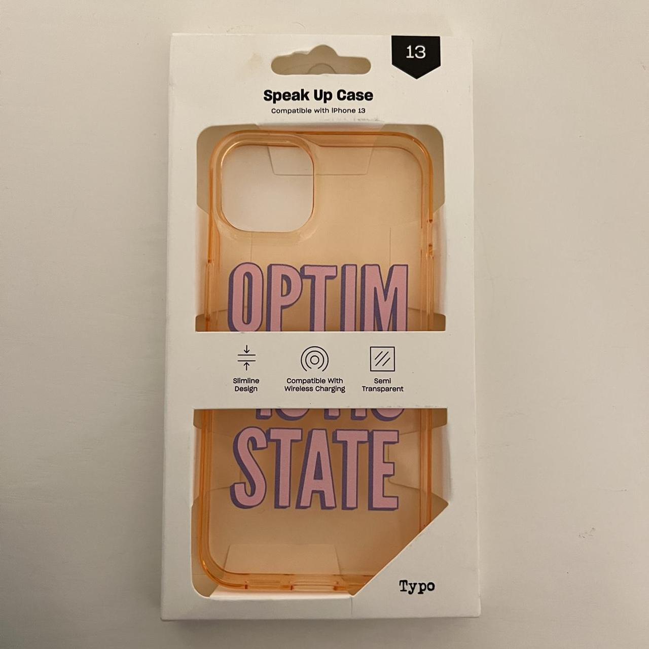 Product Image 1 - Orange “OPTIMISTIC STATE” iPhone 13