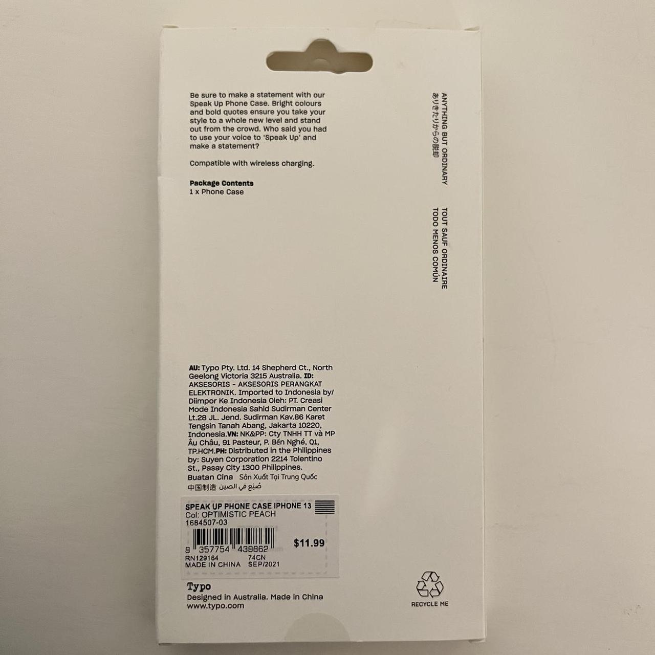 Product Image 2 - Orange “OPTIMISTIC STATE” iPhone 13