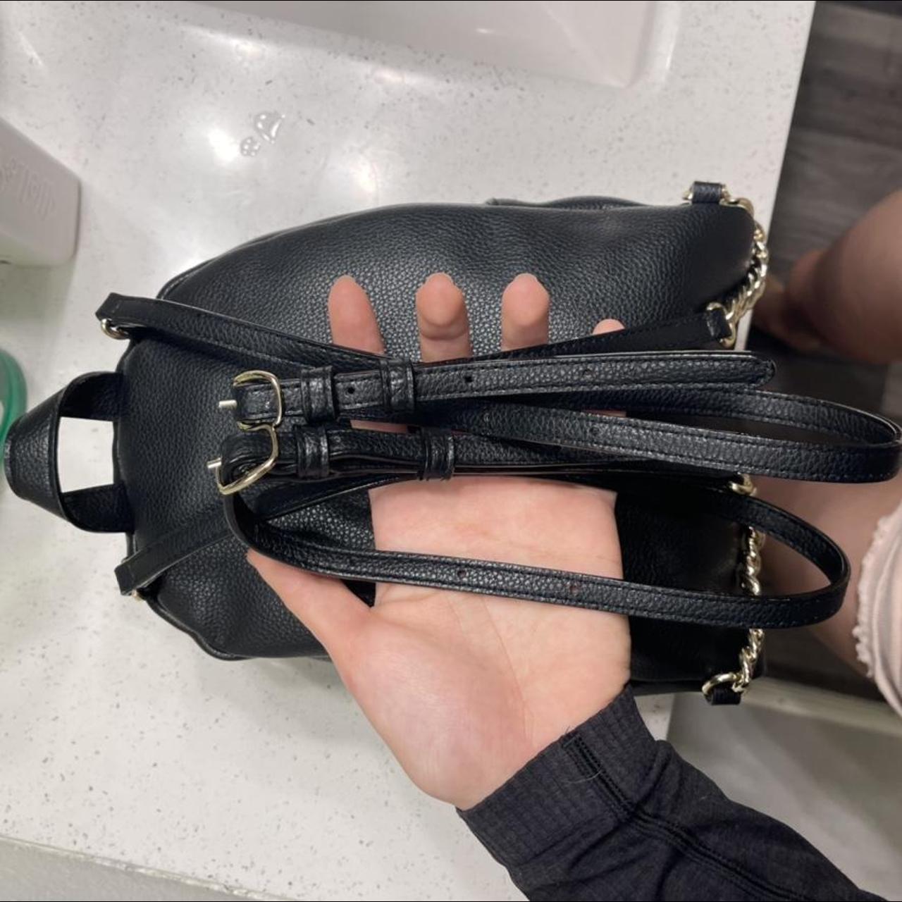 Victoria secret mini Backpack - black So cute & - Depop