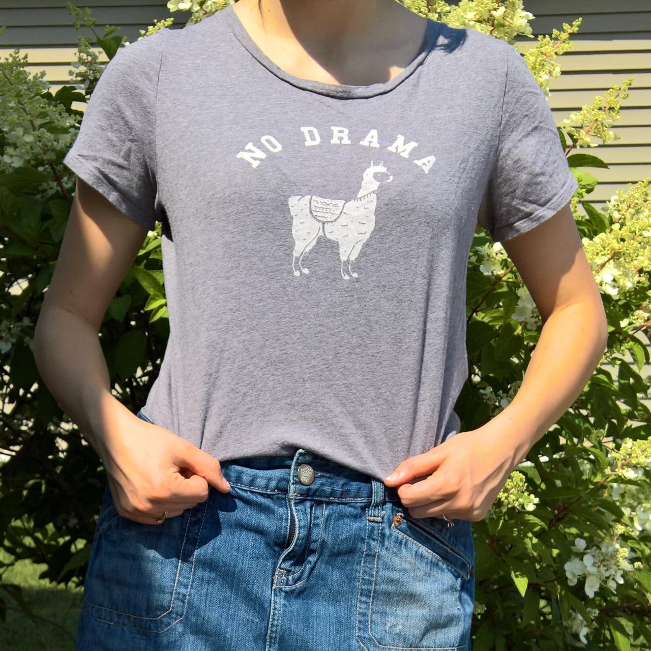 no drama llama shirt old navy