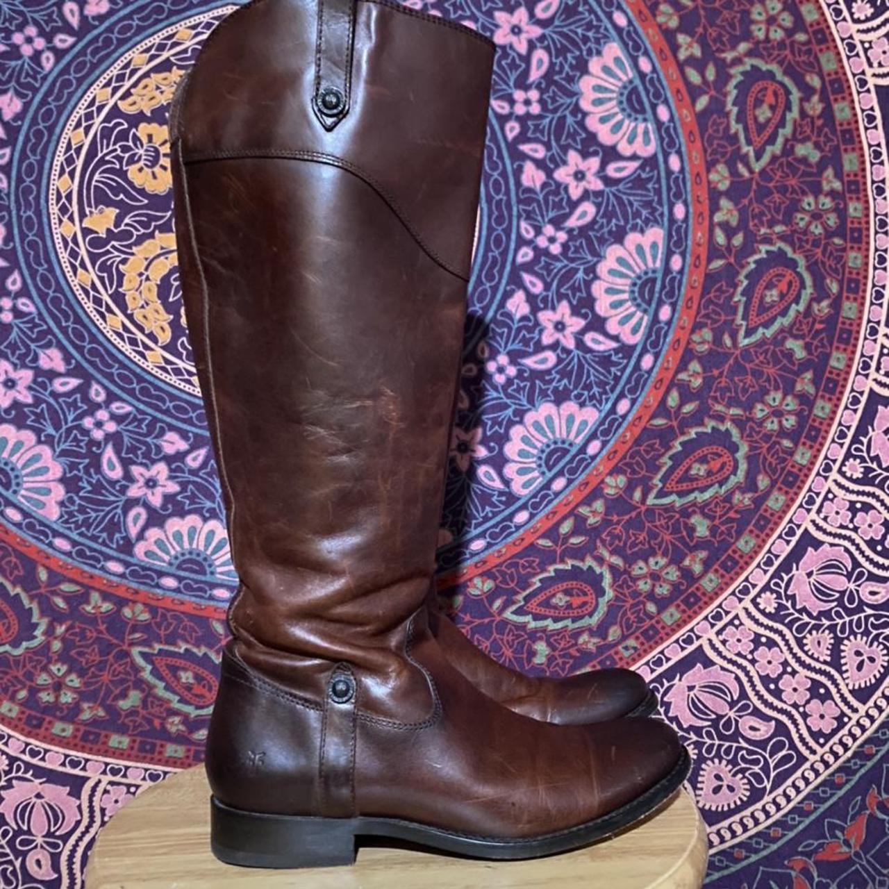 Frye Women's Brown Boots | Depop