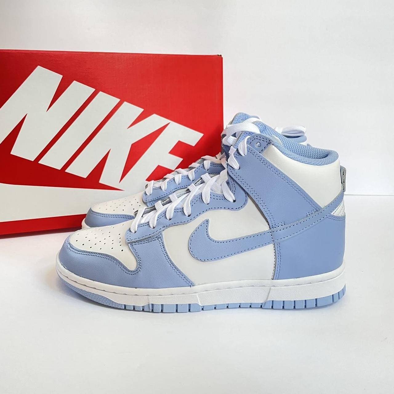 Nike Women's Dunk High Baby Blue Aluminum