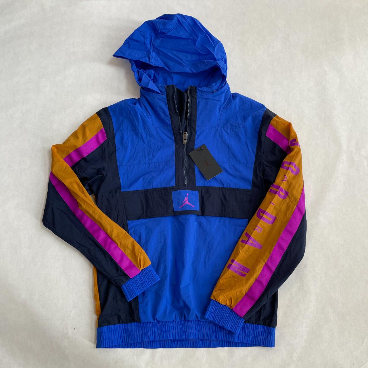 Jordan purchases Wings Pullover Color Block Windbreaker