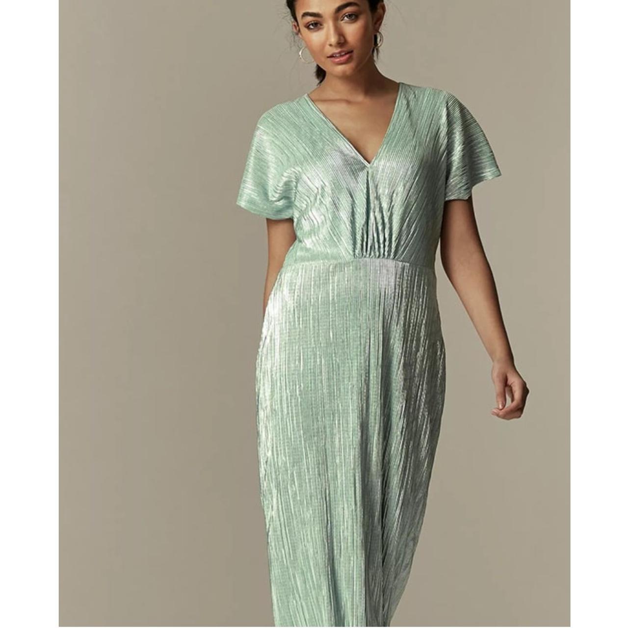 wallis green lace dress