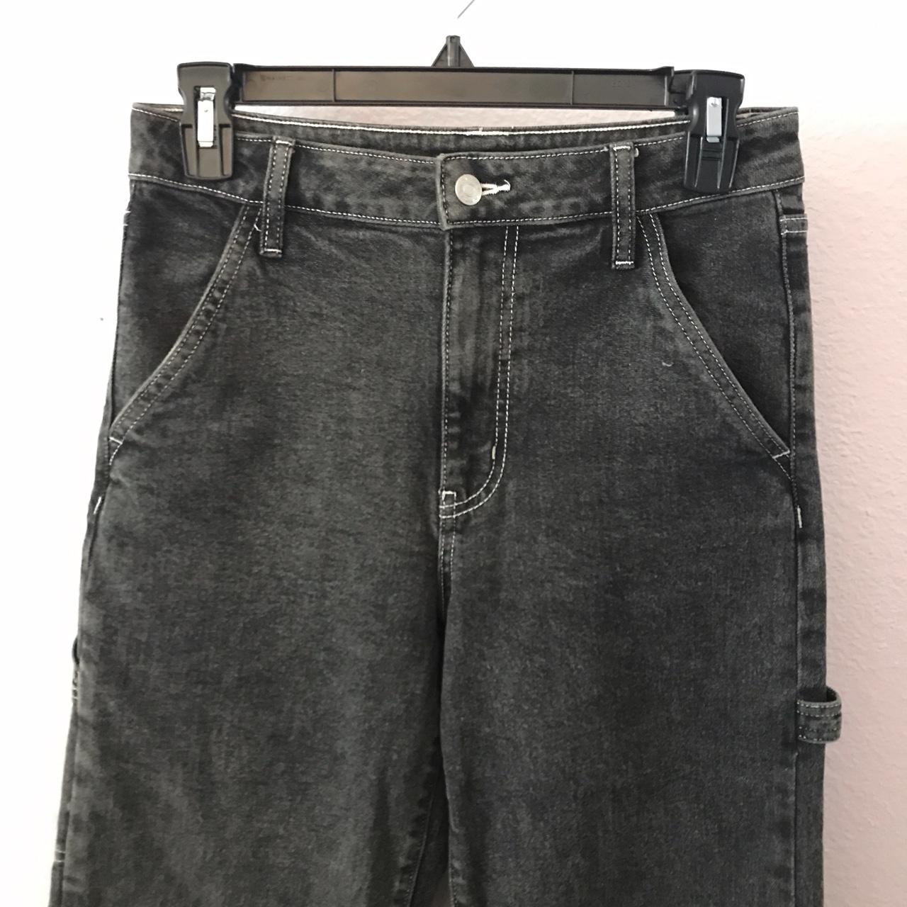 Really cute dark denim wash straight leg Depop