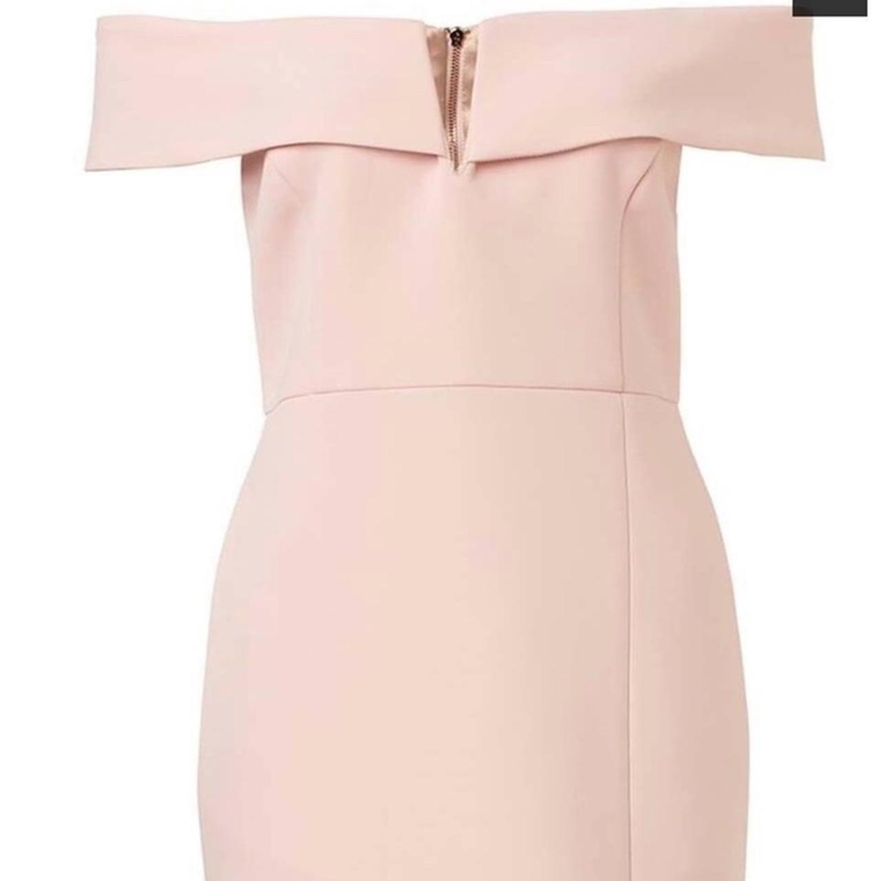 Sportsgirl Pink Midi dress Size 8 Lovely quality Depop