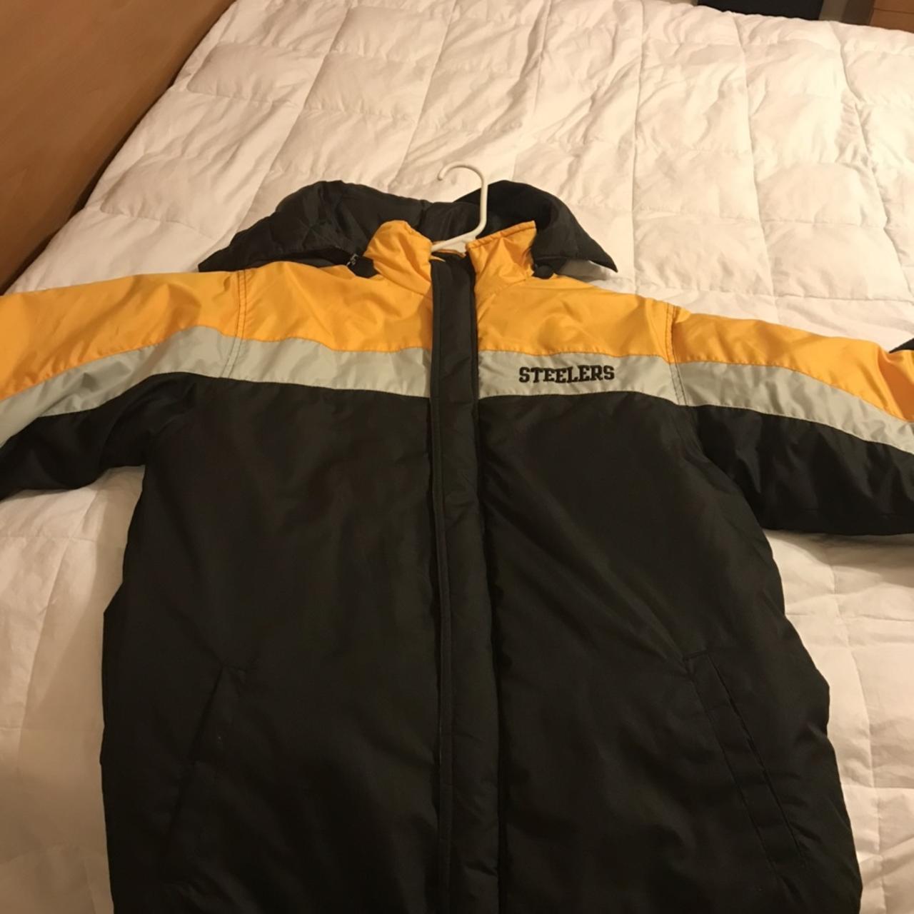 Pittsburgh Steelers Bubble Snow Jacket - Depop