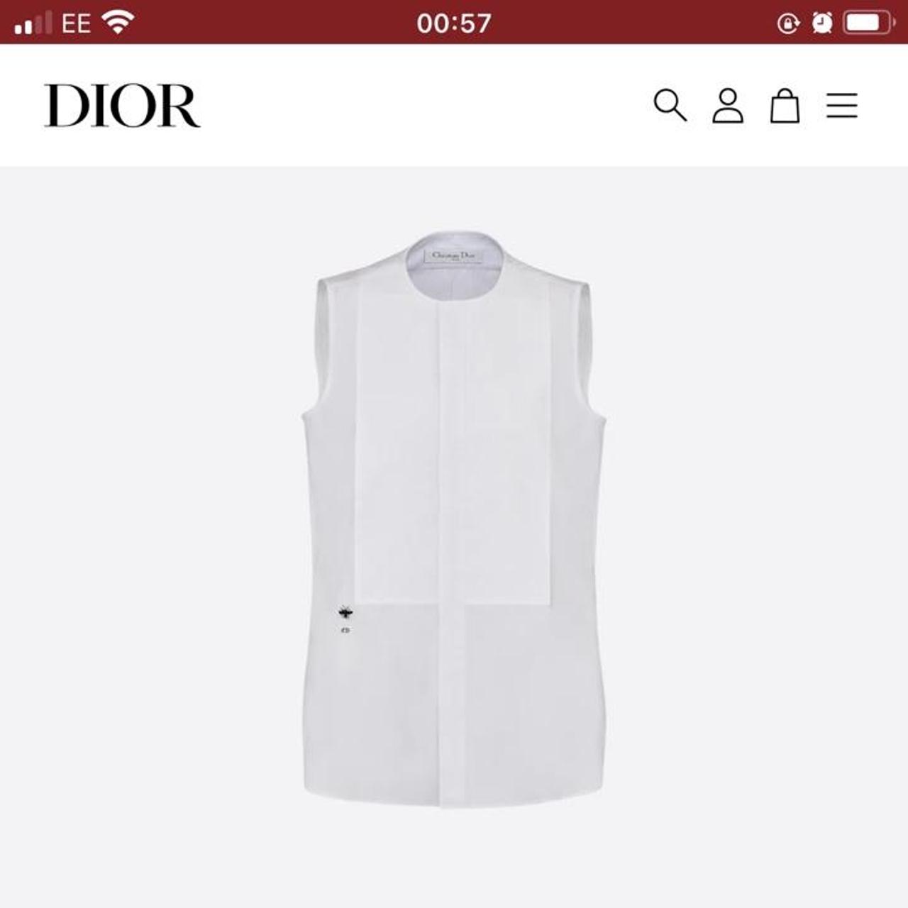 christian dior white high tops