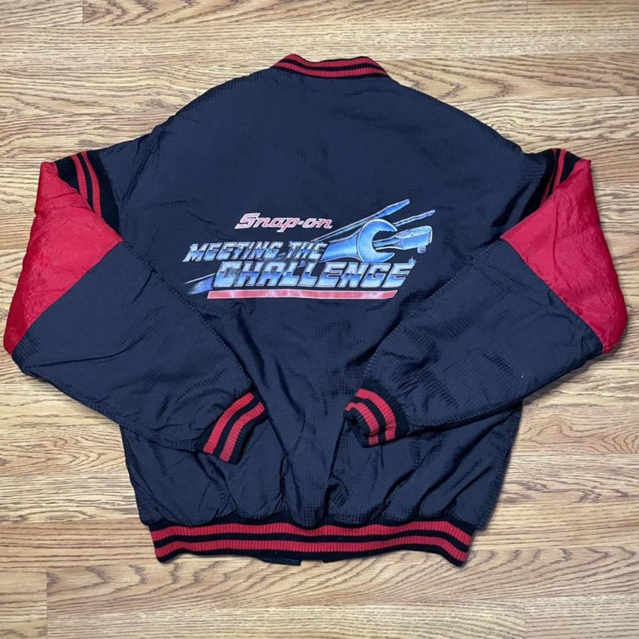 1993 Snap-On Swingster Bomber Jacket, Size L, Chest:...