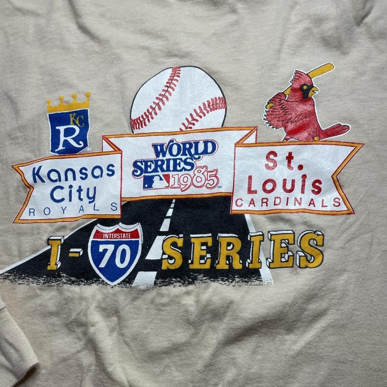 VINTAGE 1985 Kansas City Royals World Series - Depop