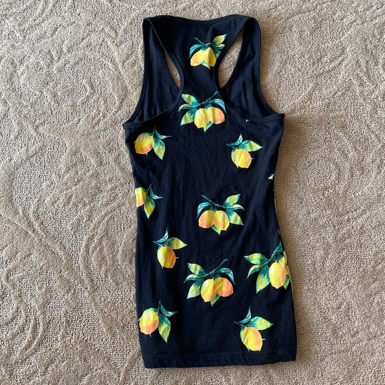 Guess Women's Black and Yellow Vests-tanks-camis (4)