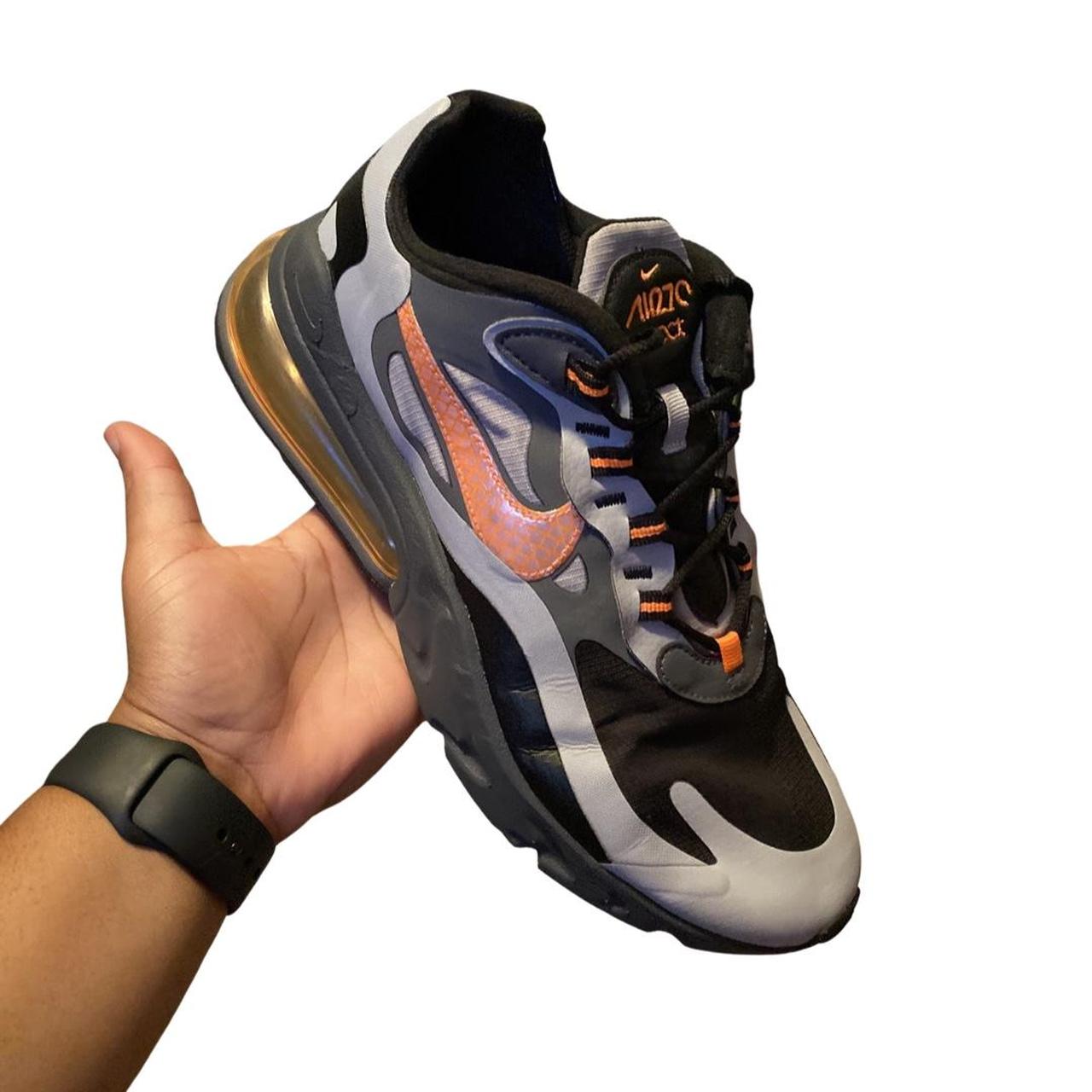 Grey React Orange Grey Orange Black Air Max 270 Nike Air Max 270