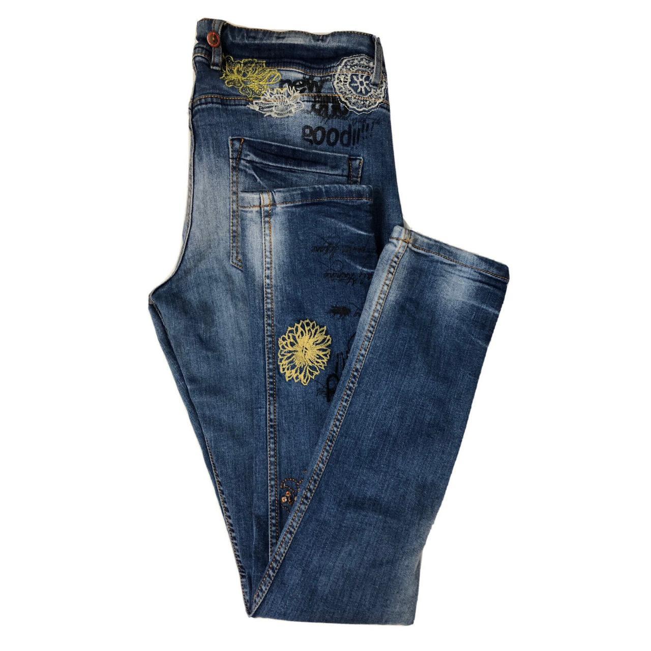 Desigual Women's Blue Jeans