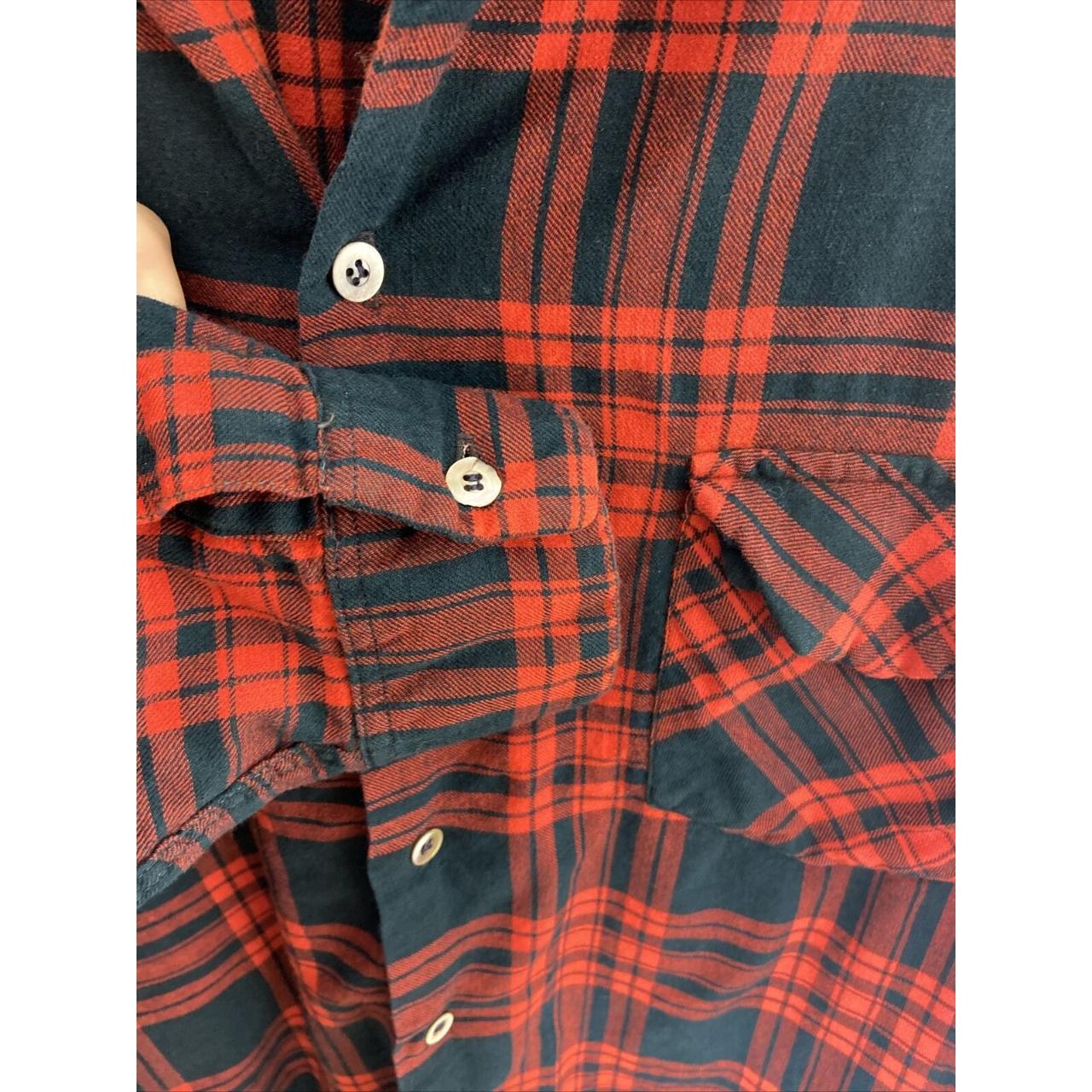 Vintage Viyella Gerhard Kennedy Buffalo Plaid Red... - Depop