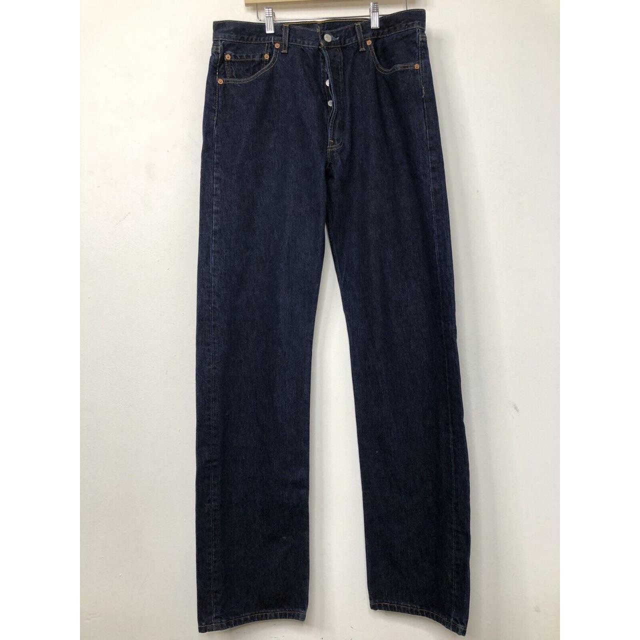 Vintage Levi Strauss 501 XX Mens 36x36 Blue Denim... - Depop