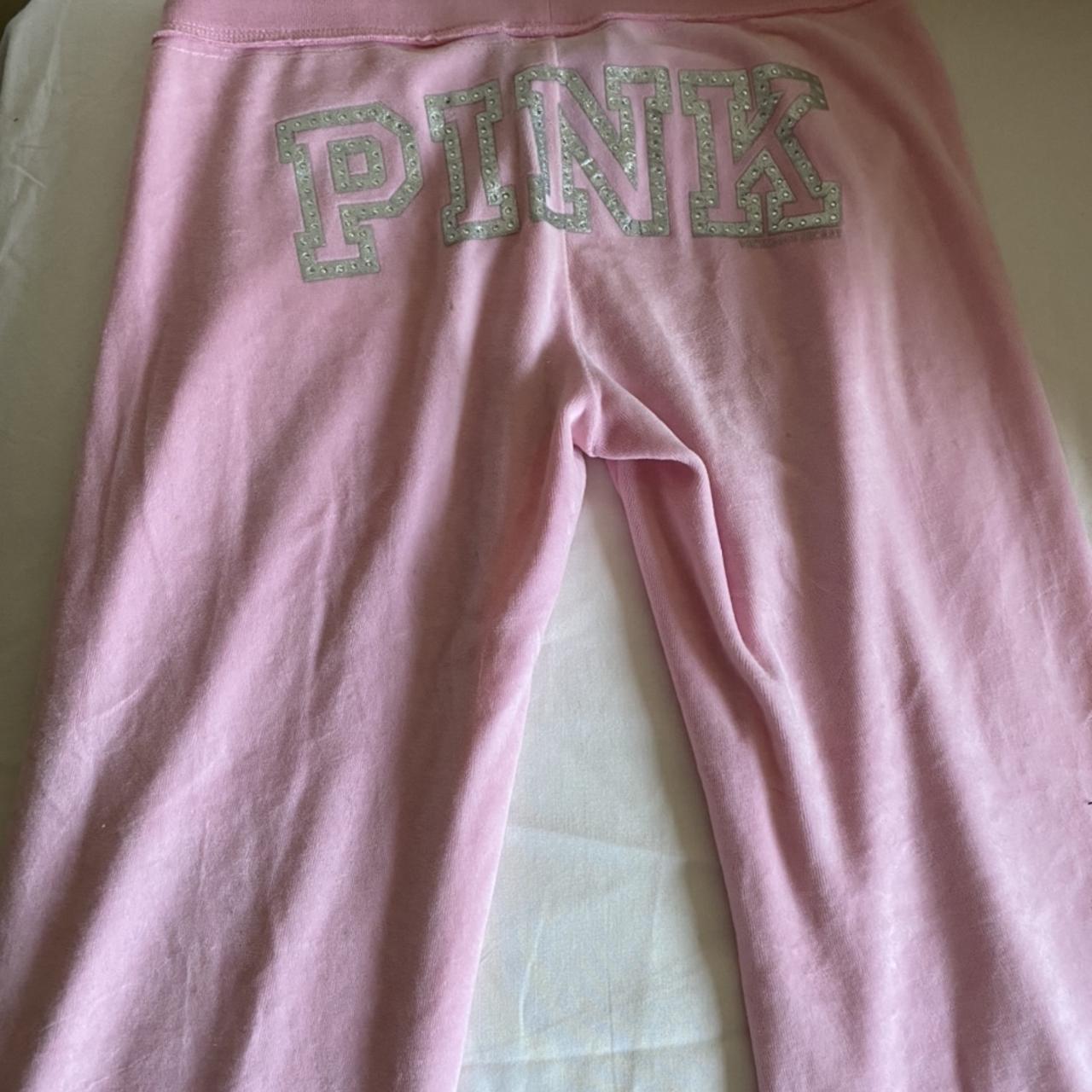 Victoria secret pastel pink pants!! Super... - Depop