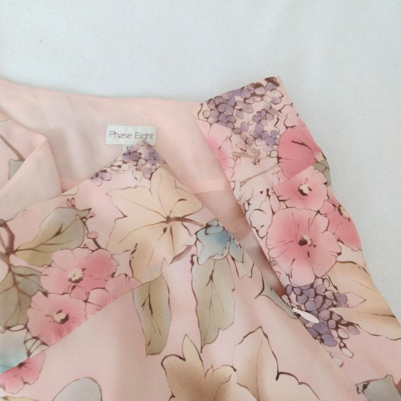 Product Image 2 - Phase Eight Pink Floral Silk