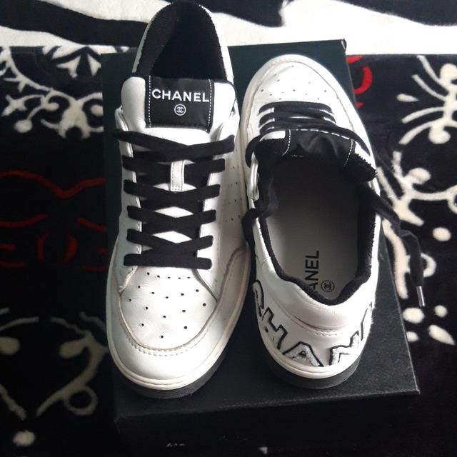 Pin by docinho on burguese$  Sneakers, Chanel sneakers, Chanel shoes