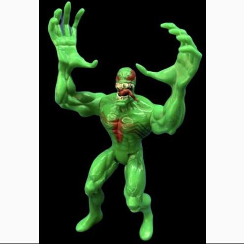 Green venom store action figure