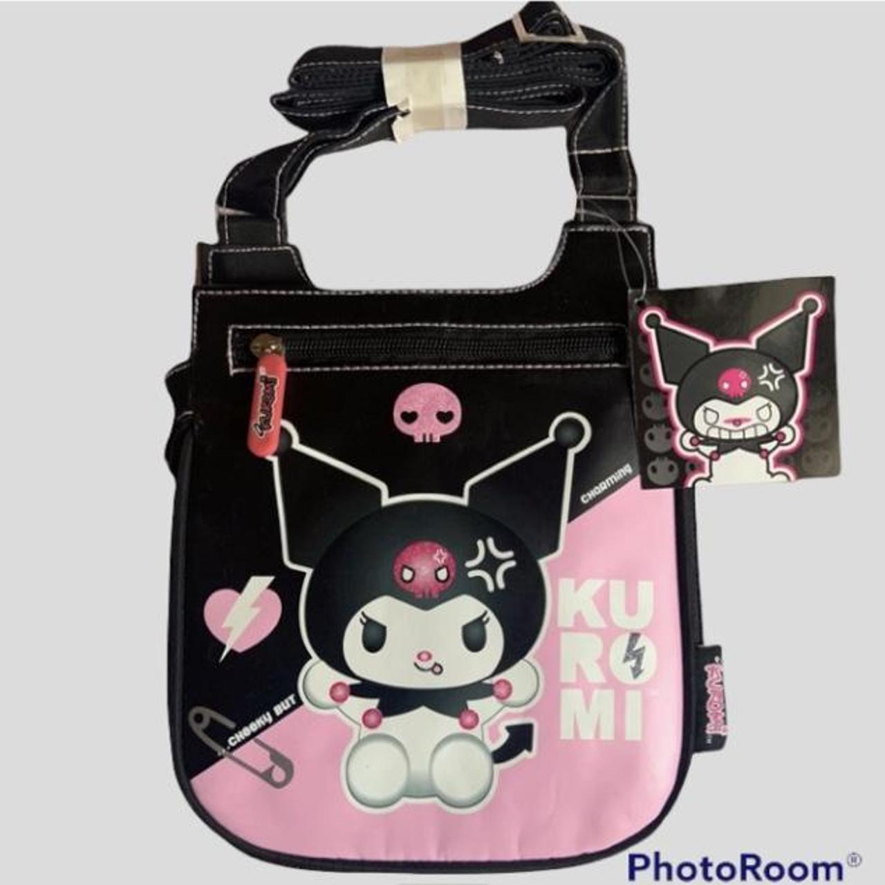 Kuromi shoulder bag, sanrio, new with tag, emo,... - Depop