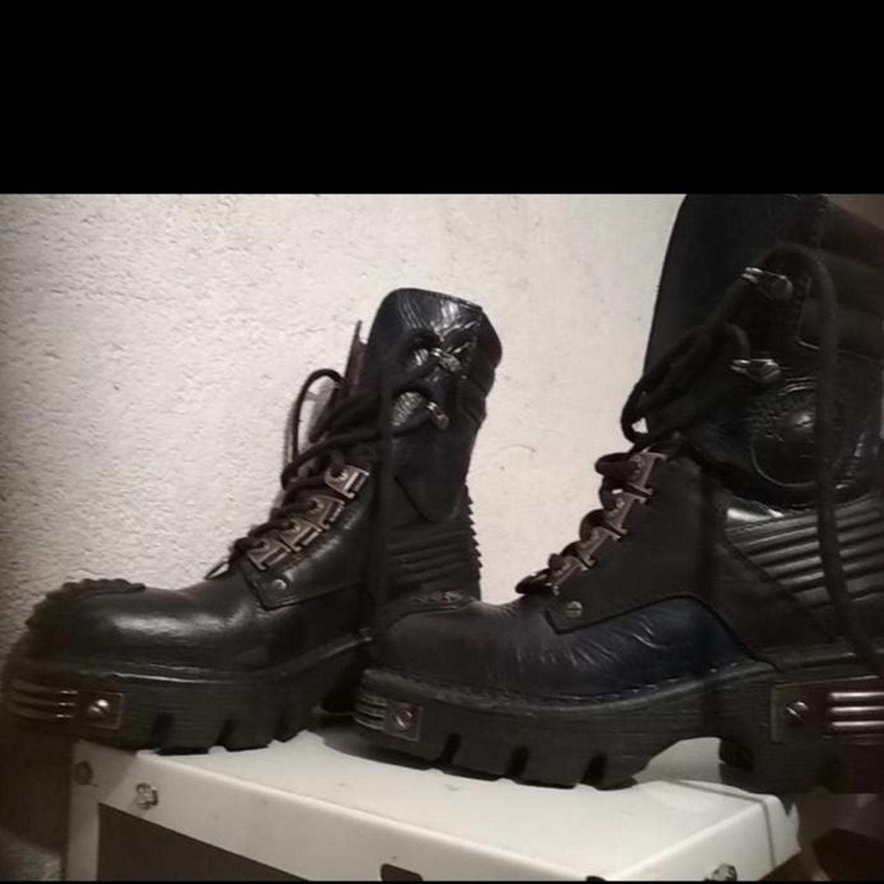 New Rock Boots Rare Size 4 UK 37 European Depop
