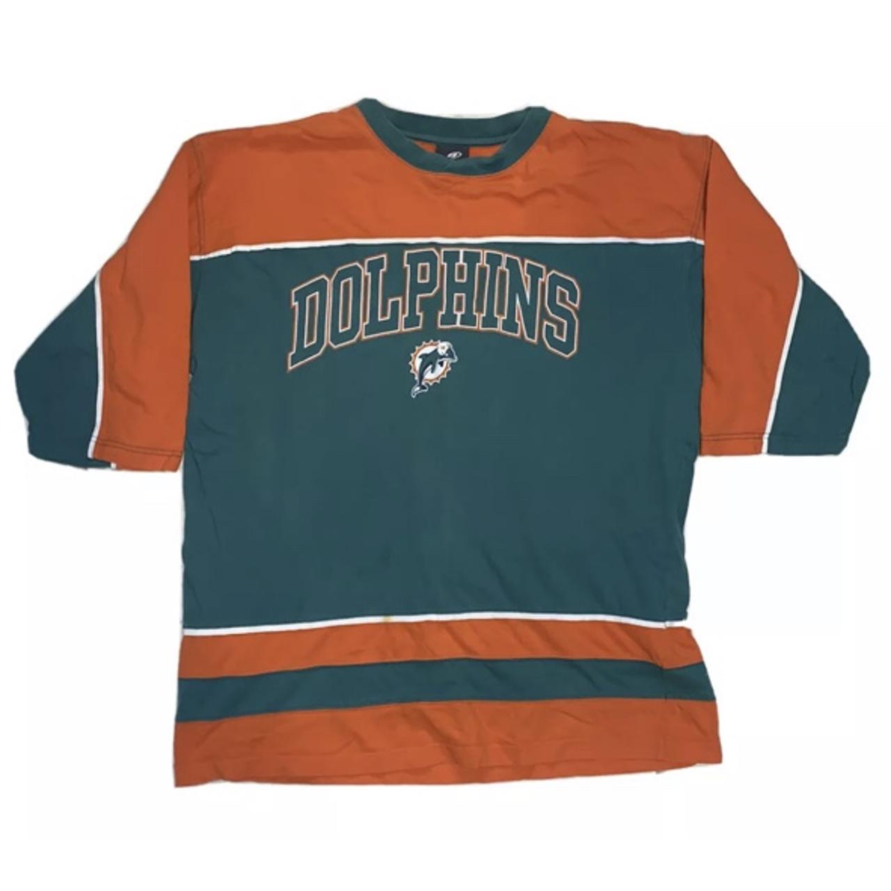 Vintage oversized Miami Dolphins Jersey 90s - Depop