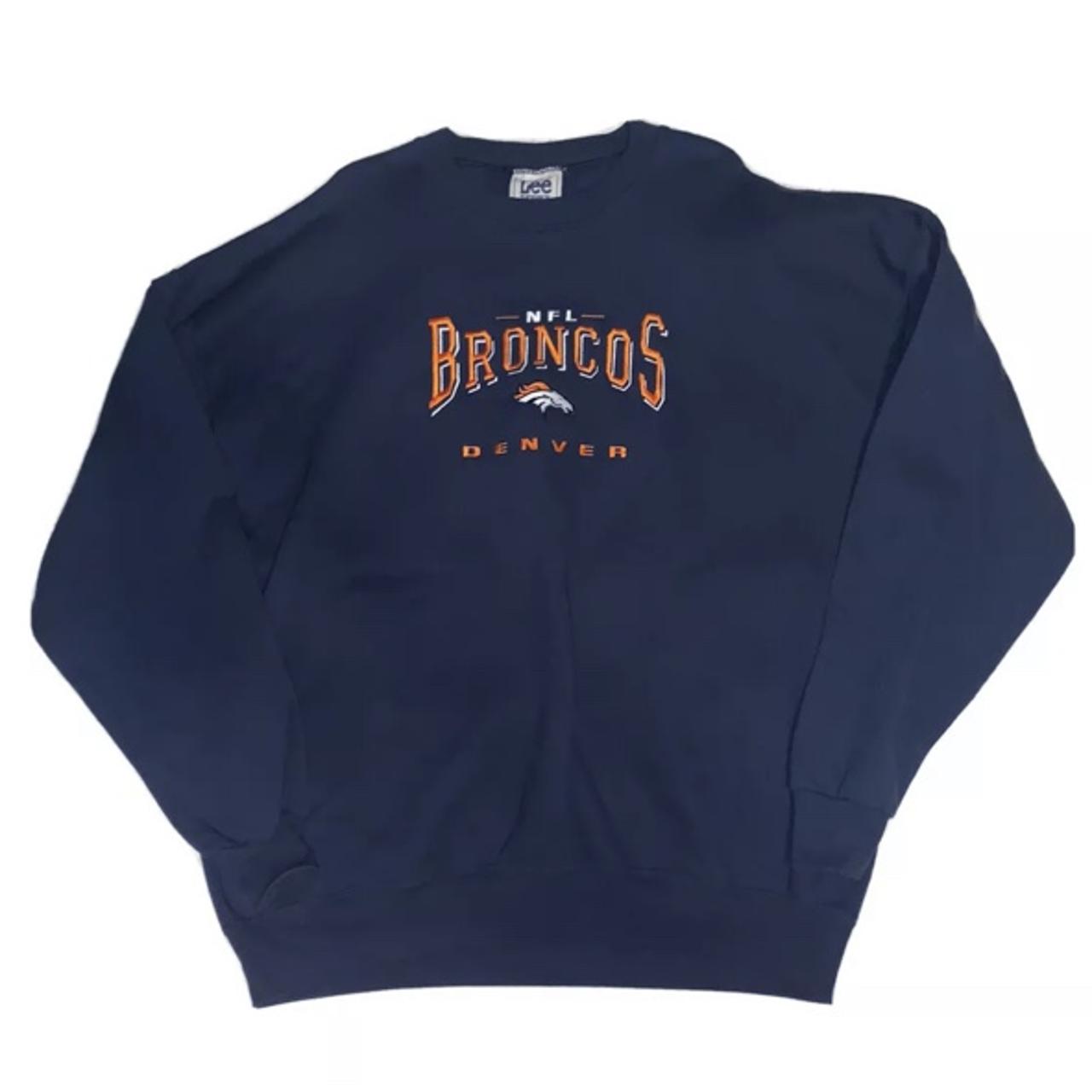 Vintage Denver Broncos Shirt. Item is on a 90s Lee - Depop