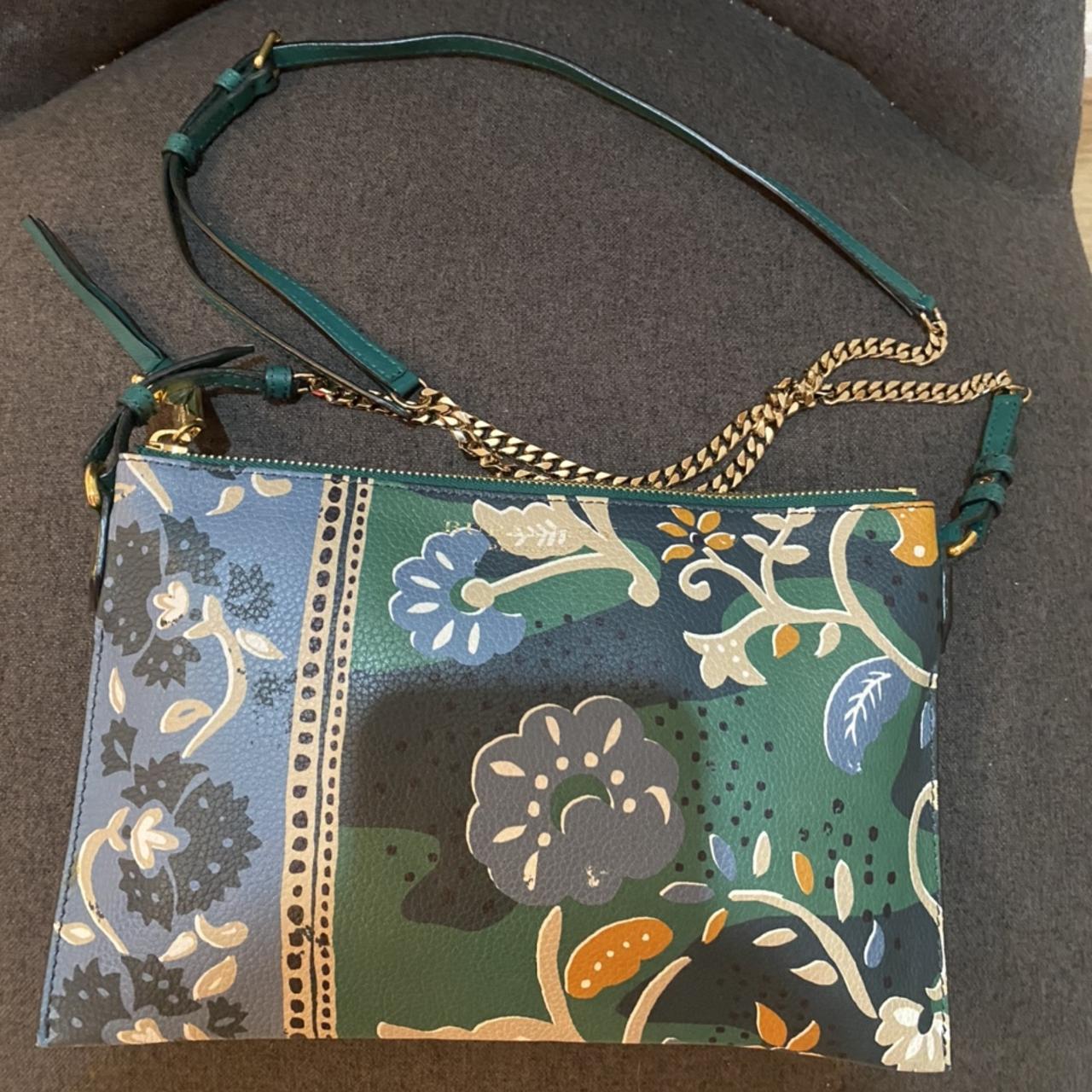 Burberry Prorsum floral print crossbody bag. Used a