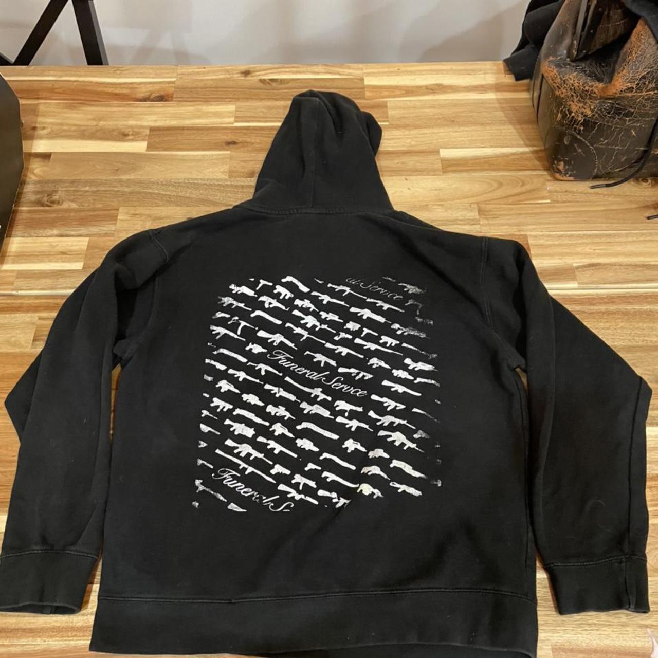 Funeral Service hoodie guns Depop
