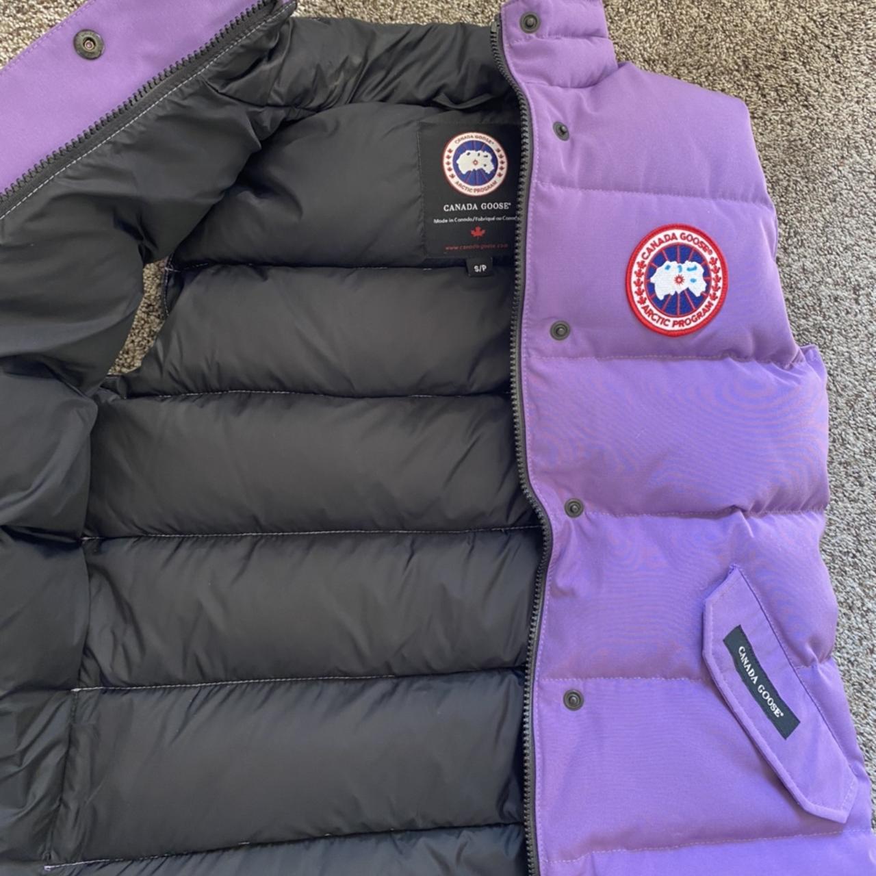 Purple 'Freestyle' down vest Canada Goose - Vitkac Canada