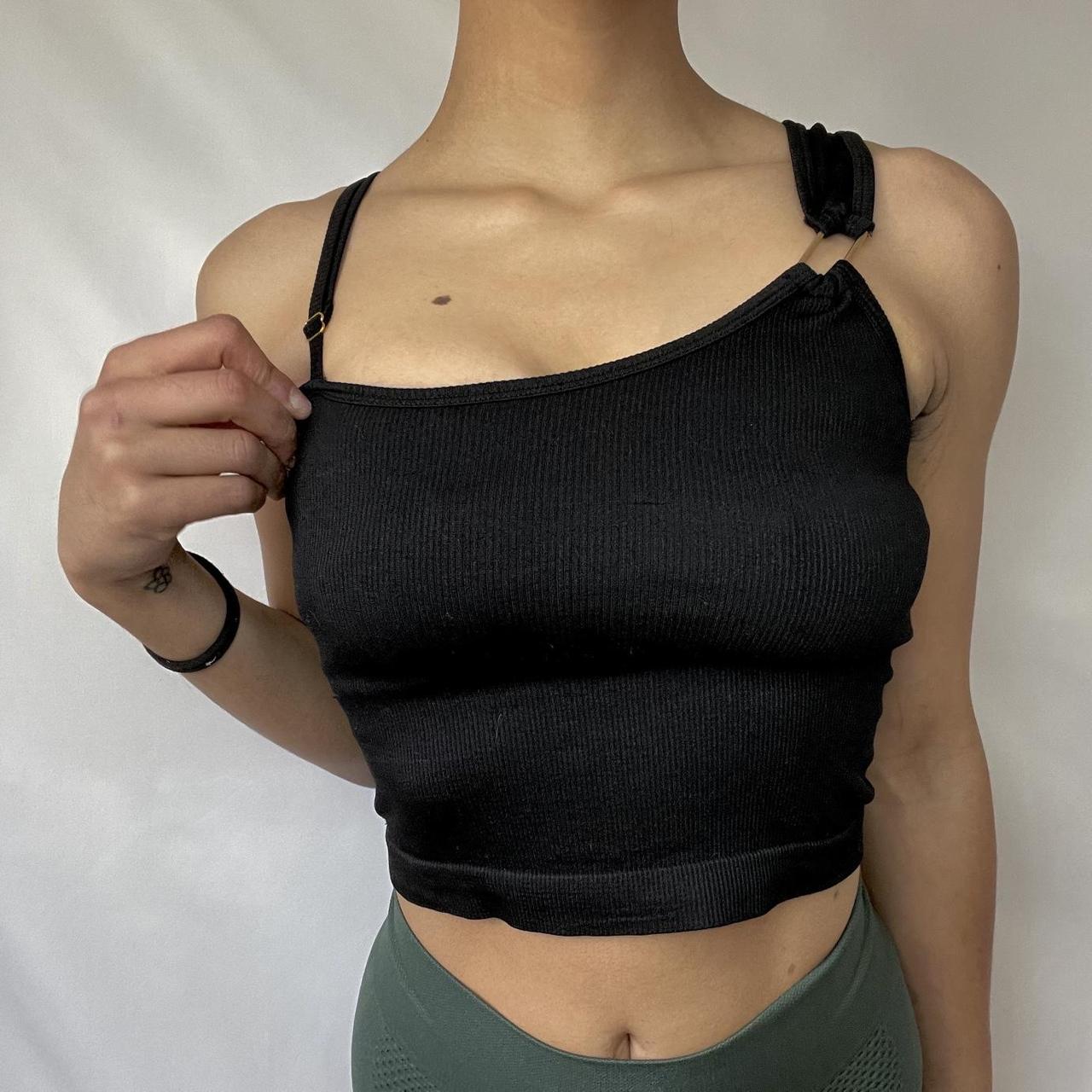 Product Image 1 - BLACK STRAPPED TANK TOP
a