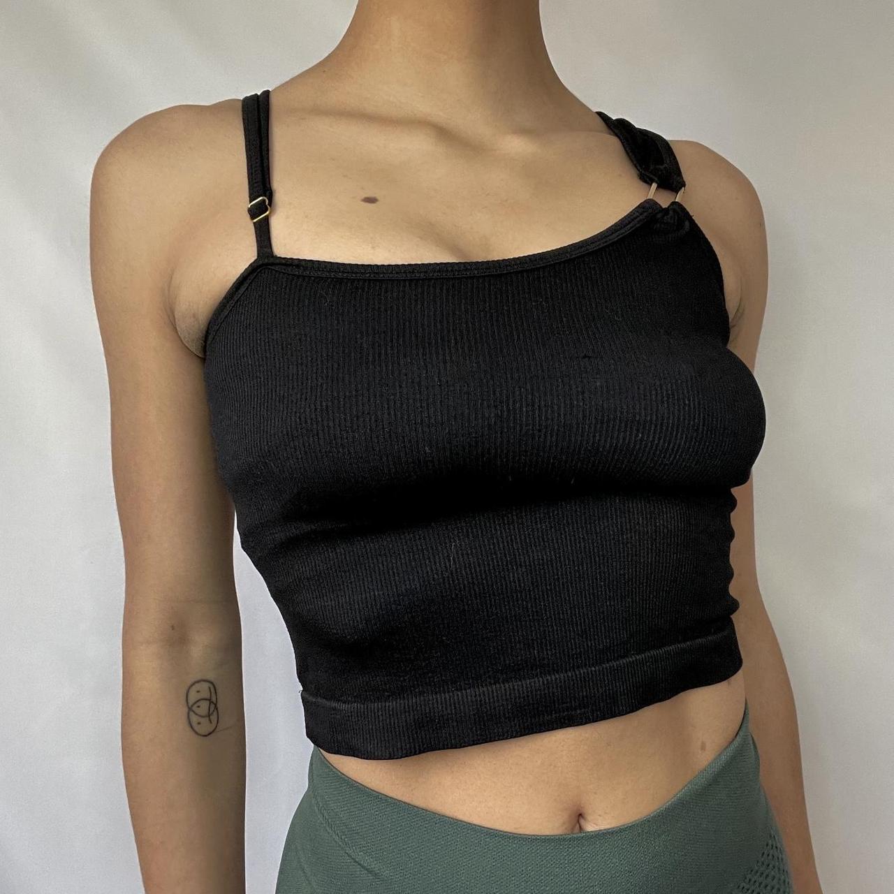 Product Image 2 - BLACK STRAPPED TANK TOP

 a
